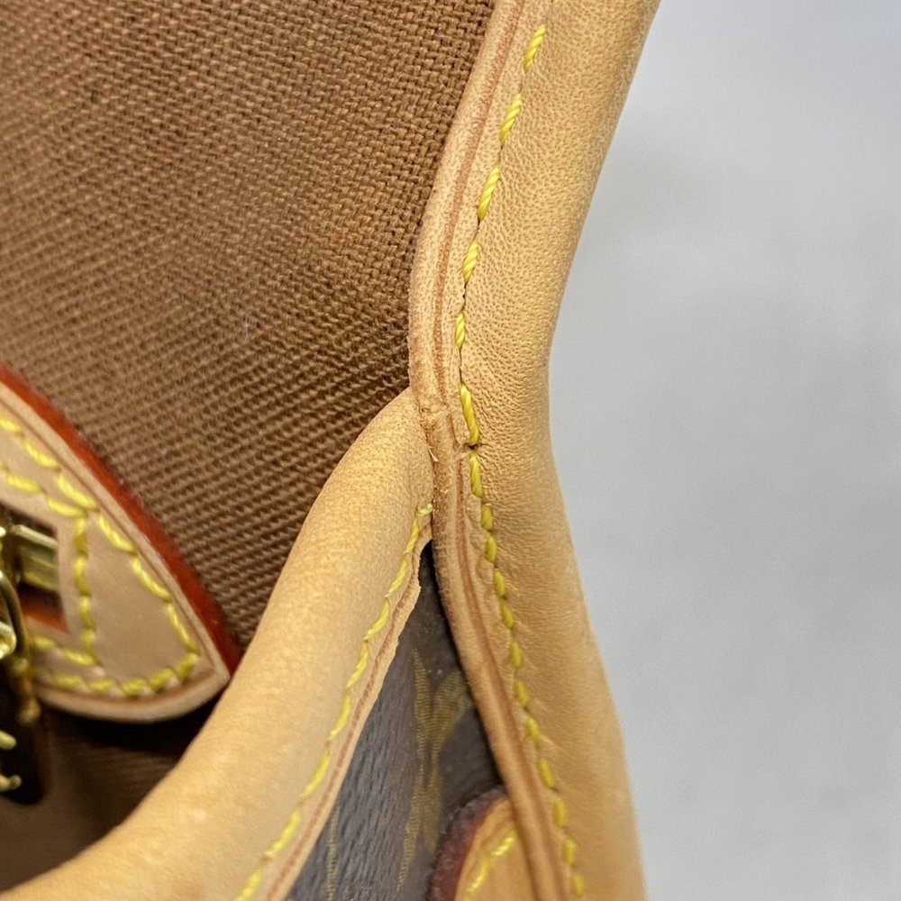 LOUIS VUITTON Brown Monogram Shoulder Bag - Picture 9 of 14